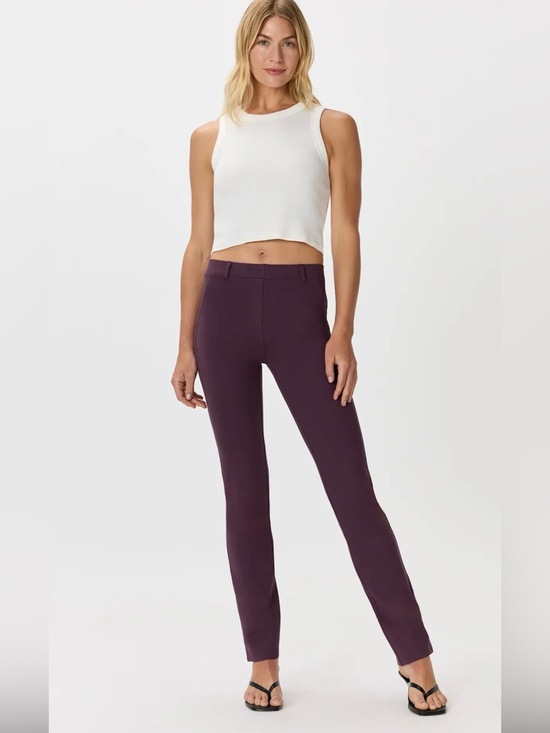 Quince Pants - Quince Fall Plum Ultra Stretch Minimalist Casual Legging Pant Pull On
Size LG
